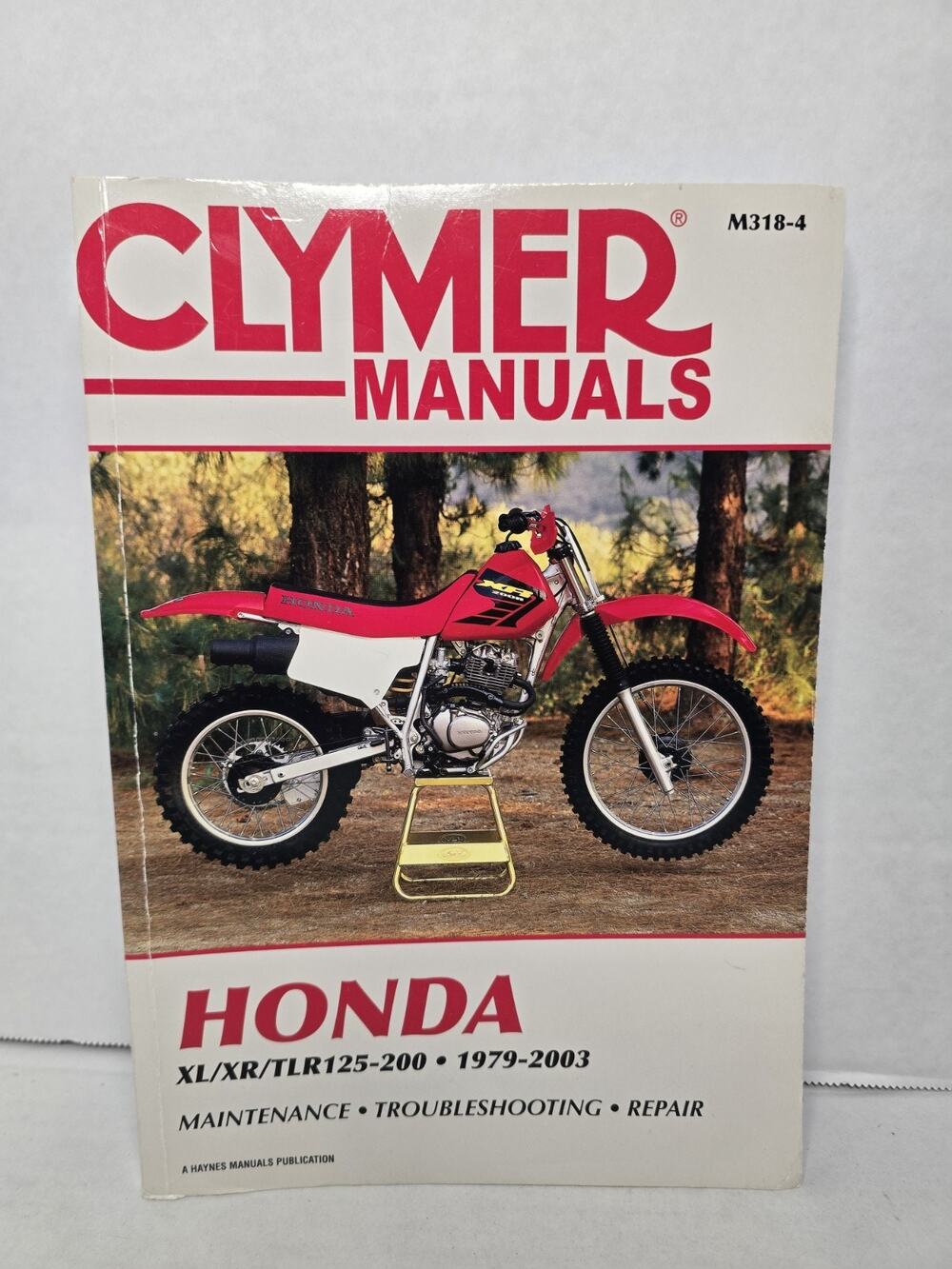 NEW Honda XL/XR/TLR 125-200cc 1979-2003 Clymer Repair Service Manual Guide M3184